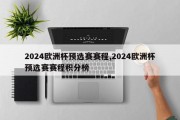 2024欧洲杯预选赛赛程,2024欧洲杯预选赛赛程积分榜