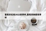 葡萄牙无缘2022世界杯,葡萄牙缺席世界杯