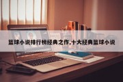 篮球小说排行榜经典之作,十大经典篮球小说