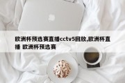 欧洲杯预选赛直播cctv5回放,欧洲杯直播 欧洲杯预选赛