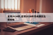 足球2034杯,足球2034杯苏州赛区比赛视频