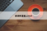 欧洲杯直播,cctv5