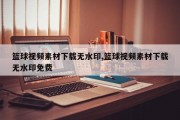 篮球视频素材下载无水印,篮球视频素材下载无水印免费