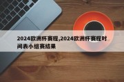 2024欧洲杯赛程,2024欧洲杯赛程时间表小组赛结果